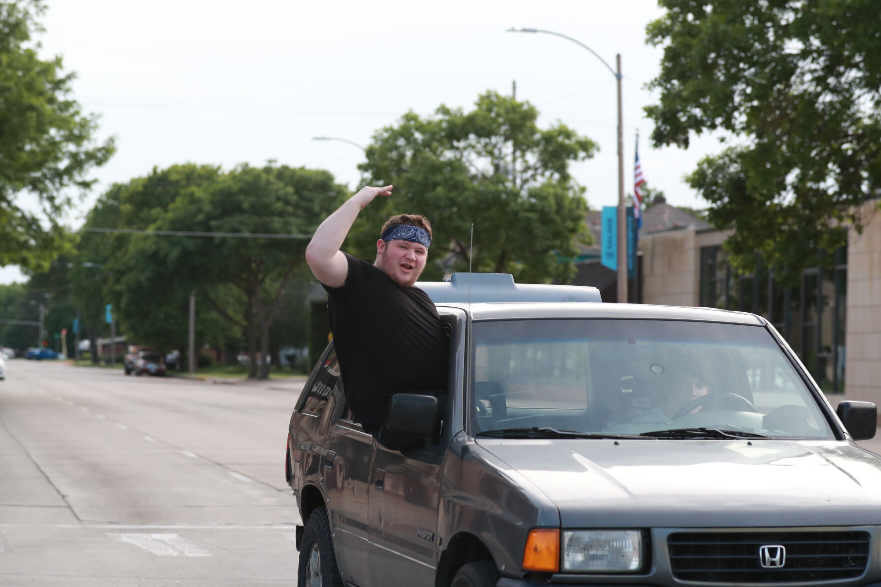 Tuesday night protests in Grand Island